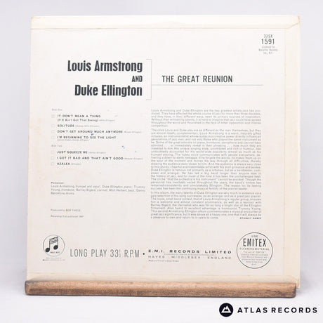 Louis Armstrong - The Great Reunion - Mono LP Vinyl Record - VG+/VG+