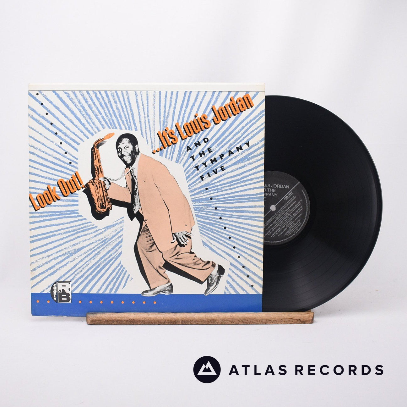 Louis Jordan And His Tympany Five Look Out! ...It's Louis Jordan And The Tympany Five LP Vinyl Record - Front Cover & Record