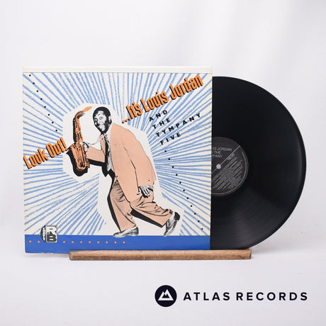 Louis Jordan And His Tympany Five Look Out! ...It's Louis Jordan And The Tympany Five LP Vinyl Record - Front Cover & Record