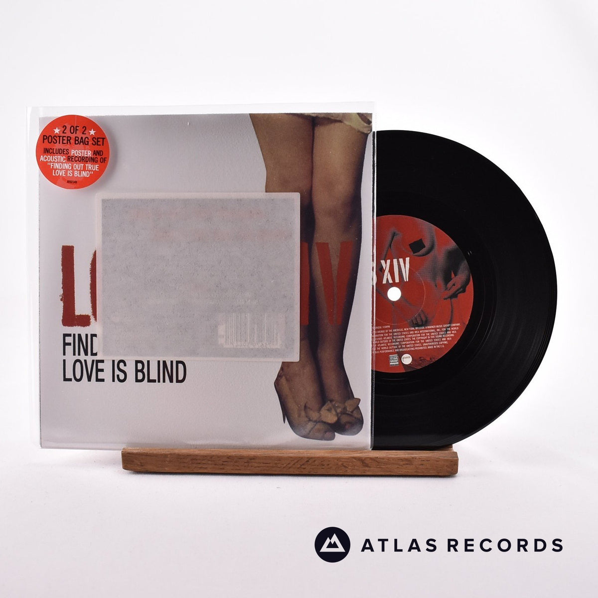 Louis XIV Finding Out True Love Is Blind 7" Vinyl Record - Front Cover & Record