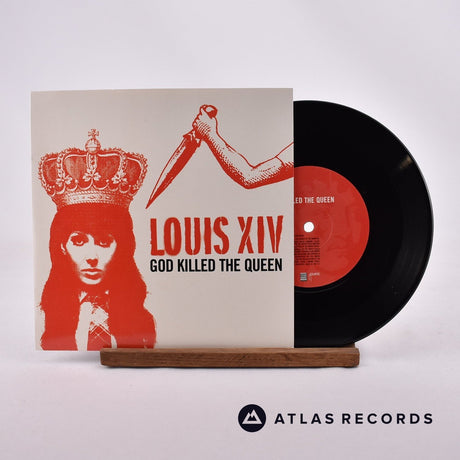 Louis XIV God Killed The Queen 7" Vinyl Record - Front Cover & Record