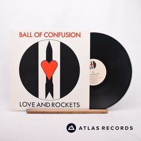 Love And Rockets Ball Of Confusion 12" Vinyl Record - Front Cover & Record