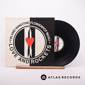 Love And Rockets Yin And Yang 12" Vinyl Record - Front Cover & Record