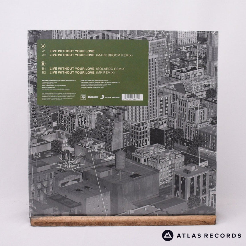 Love Regenerator - Live Without Your Love - White Sealed 12" Vinyl Record - NEW