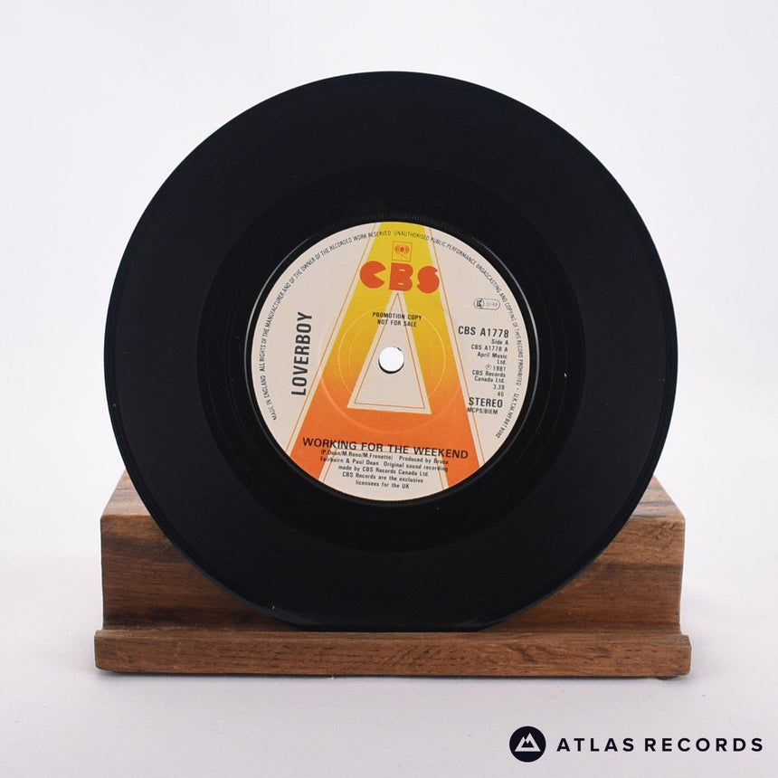 Loverboy - Working For The Weekend - Promo 7" Vinyl Record - EX/VG+