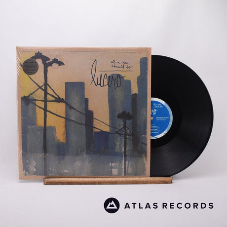 Lucero All A Man Should Do LP Vinyl Record - Front Cover & Record