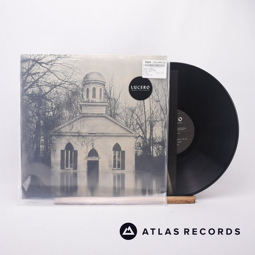 Lucero Among The Ghosts LP Vinyl Record - Front Cover & Record