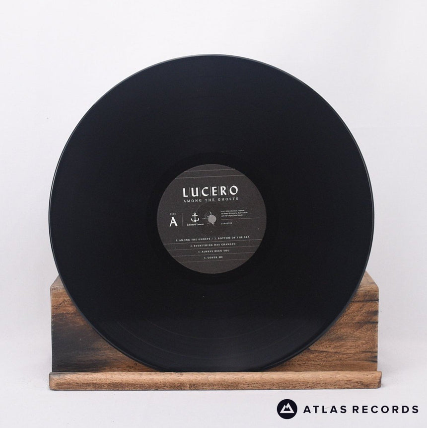 Lucero - Among The Ghosts - Lyric Sheets LP Vinyl Record - NM/EX
