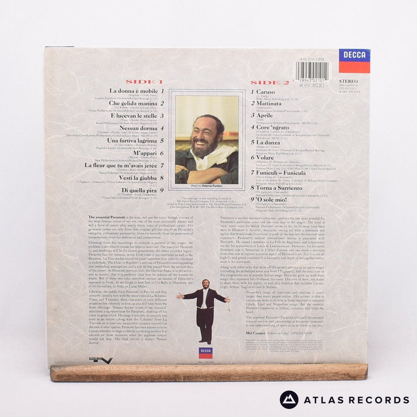 Luciano Pavarotti - The Essential Pavarotti - LP Vinyl Record - EX/VG+