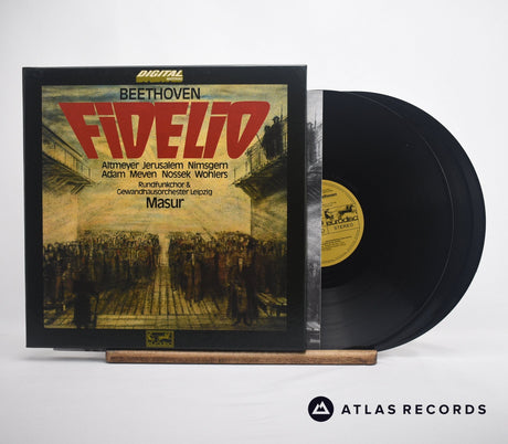 Ludwig van Beethoven Fidelio 3 x LP Vinyl Record - Front Cover & Record
