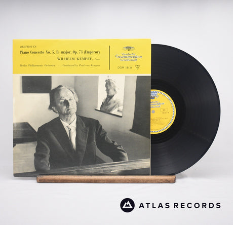 Ludwig van Beethoven Piano Concerto No. 5, E Flat Major, Op. 73 LP Vinyl Record - Front Cover & Record