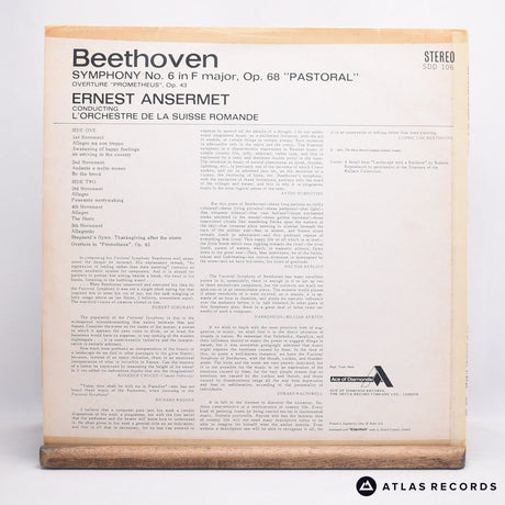 Ludwig van Beethoven - Symphony No. 6 "Pastoral" - LP Vinyl Record - VG+/VG+