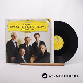 Luigi Nono Fragmente – Stille, An Diotima LP Vinyl Record - Front Cover & Record