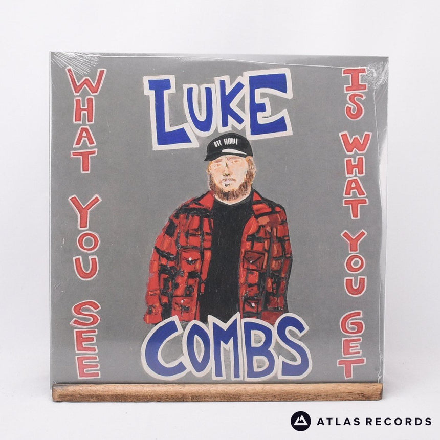 Luke Combs What You See Is What You Get 2 x LP Vinyl Record - Front Cover & Record
