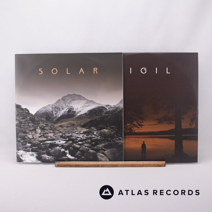 Lustmord - Alter - Brown Marbled Grey Marbled 2 x LP Vinyl Record - NM/EX