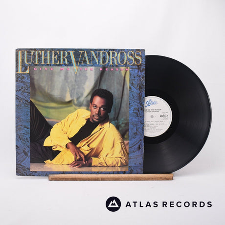 Luther Vandross Give Me The Reason LP Vinyl Record - Front Cover & Record