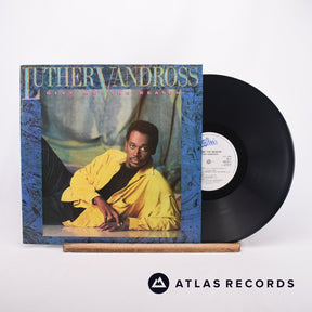 Luther Vandross Give Me The Reason LP Vinyl Record - Front Cover & Record