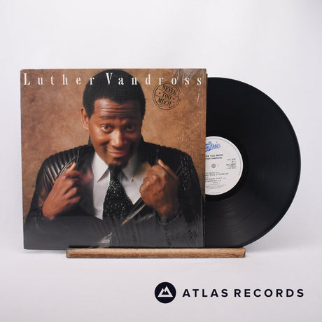 Luther Vandross Never Too Much LP Vinyl Record - Front Cover & Record