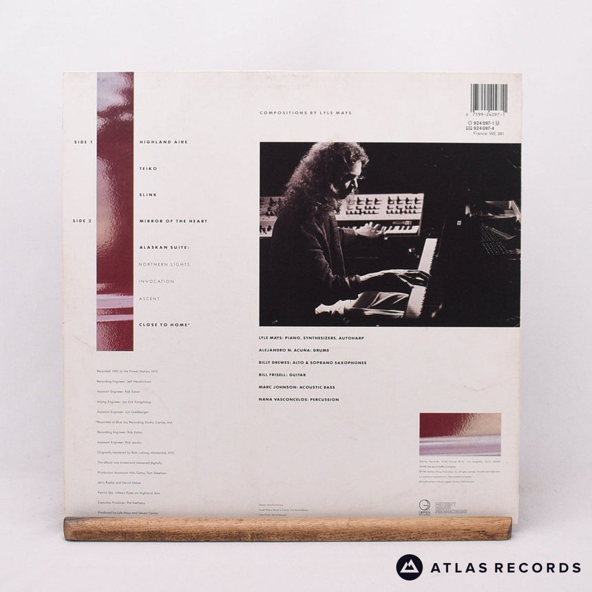Lyle Mays - Lyle Mays - 1-A 1-B LP Vinyl Record - VG+/EX