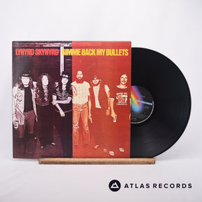 Lynyrd Skynyrd Gimme Back My Bullets LP Vinyl Record - Front Cover & Record