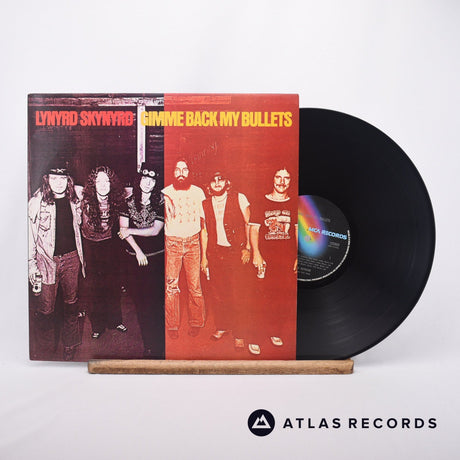 Lynyrd Skynyrd Gimme Back My Bullets LP Vinyl Record - Front Cover & Record