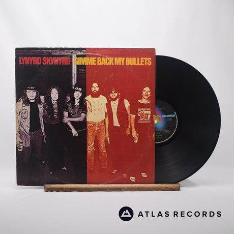 Lynyrd Skynyrd Gimme Back My Bullets LP Vinyl Record - Front Cover & Record