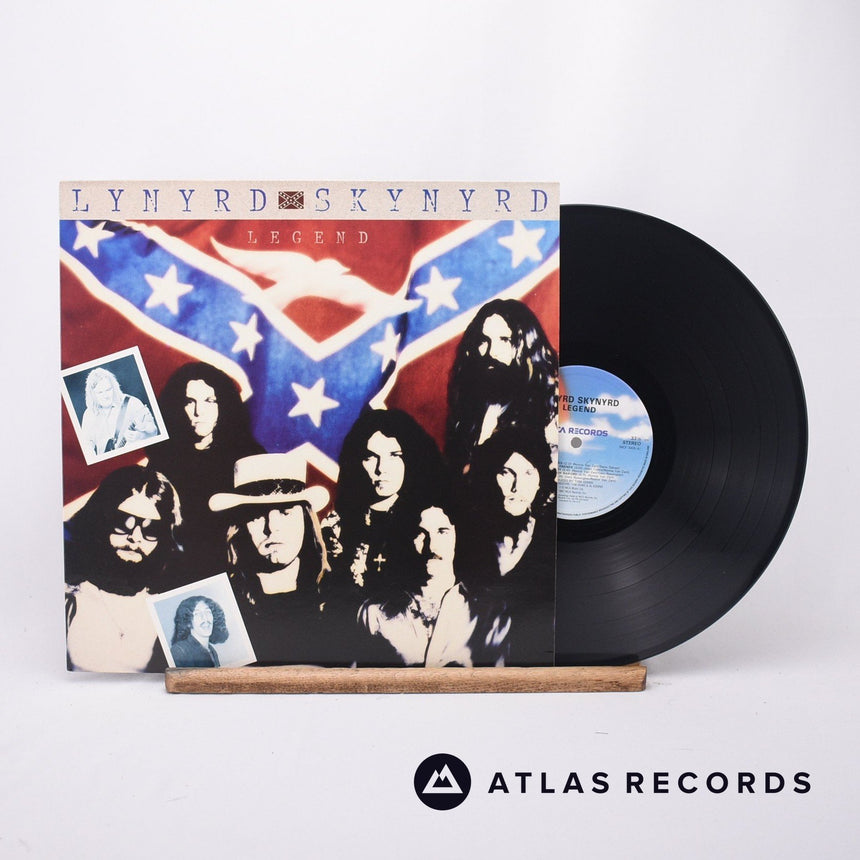 Lynyrd Skynyrd Legend LP Vinyl Record - Front Cover & Record