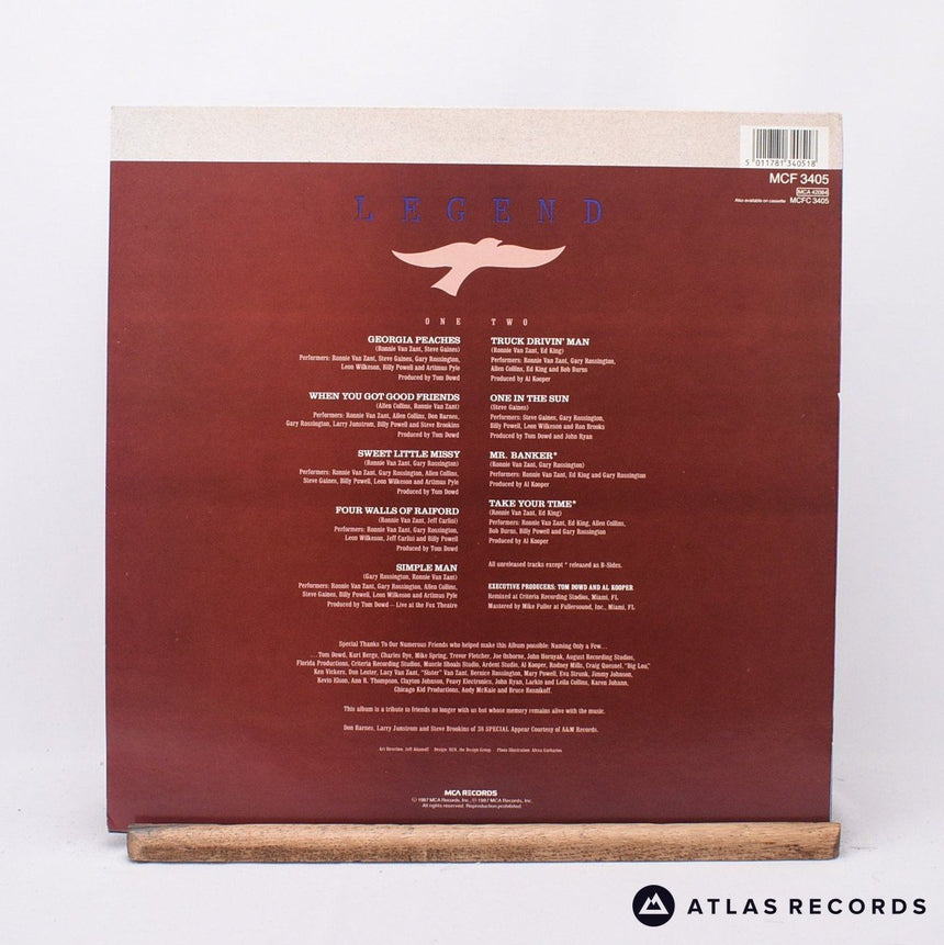 Lynyrd Skynyrd - Legend - LP Vinyl Record - EX/EX