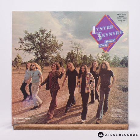 Lynyrd Skynyrd - Nuthin' Fancy - Lyric Sheet LP Vinyl Record - EX/VG+