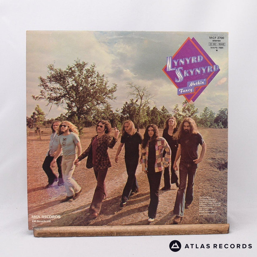 Lynyrd Skynyrd - Nuthin' Fancy - Lyric Sheet A-1 B-1 LP Vinyl Record - EX/EX