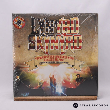 Lynyrd Skynyrd Pronounced 'Lĕh-'nérd 'Skin-'nérd & Second Helping Live From Jacksonville At The Florida Theatre Double LP Vinyl Record - Front Cover & Record