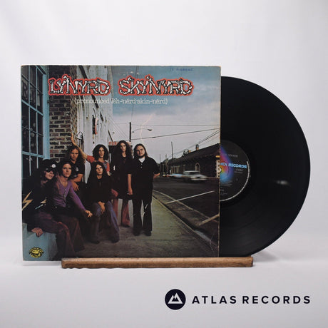 Lynyrd Skynyrd (Pronounced 'Lĕh-'nérd 'Skin-'nérd) LP Vinyl Record - Front Cover & Record