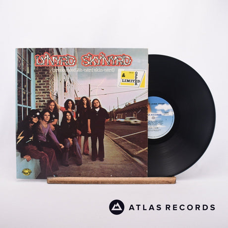 Lynyrd Skynyrd (Pronounced 'Lĕh-'nérd 'Skin-'nérd) LP Vinyl Record - Front Cover & Record