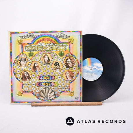 Lynyrd Skynyrd Second Helping LP Vinyl Record - Front Cover & Record