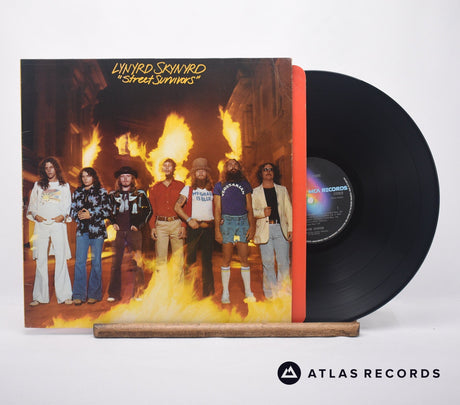 Lynyrd Skynyrd Street Survivors LP Vinyl Record - Front Cover & Record