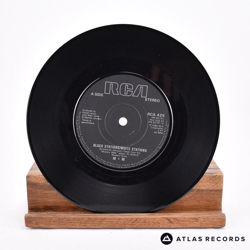 M + M - Black Stations - 7" Vinyl Record - EX/EX
