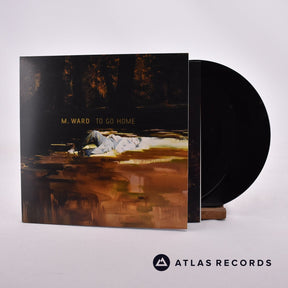 M. Ward To Go Home 2 x 7" Vinyl Record - Front Cover & Record