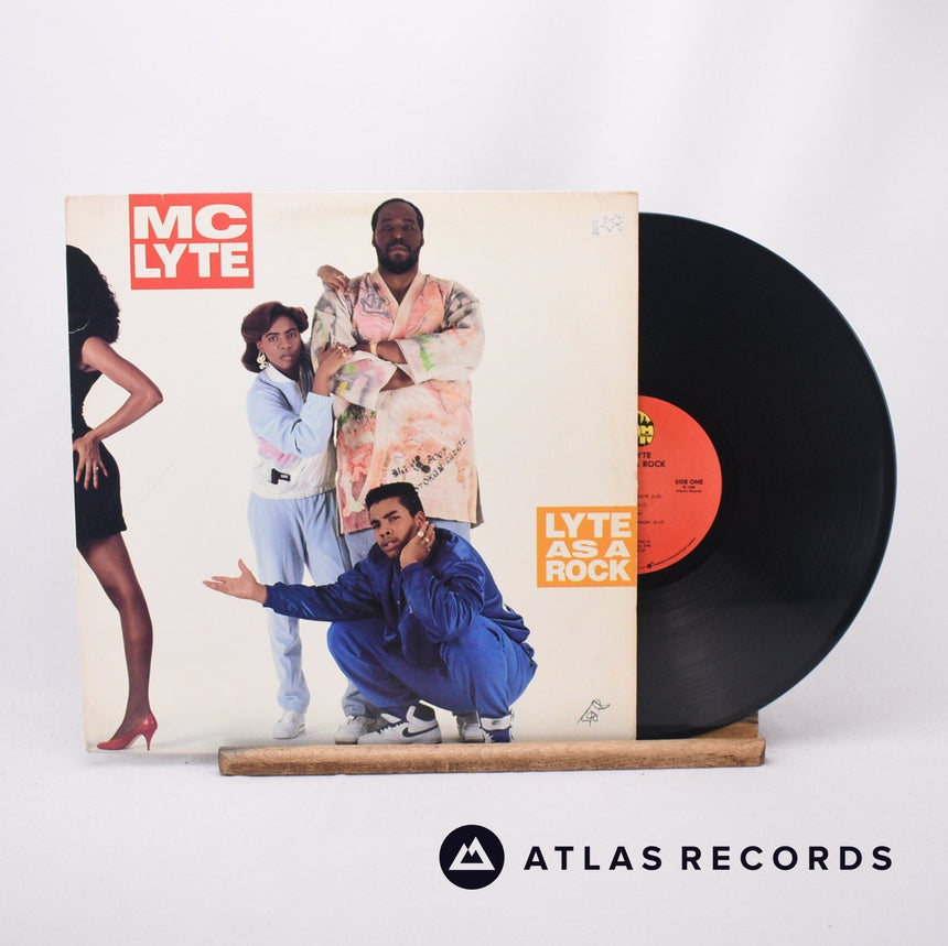 MC Lyte Lyte As A Rock LP Vinyl Record - Front Cover & Record