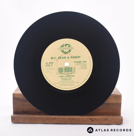 M.C. Sean - I Will Survive Medley With Or Maybe Not - 7" Vinyl Record - VG+/VG+