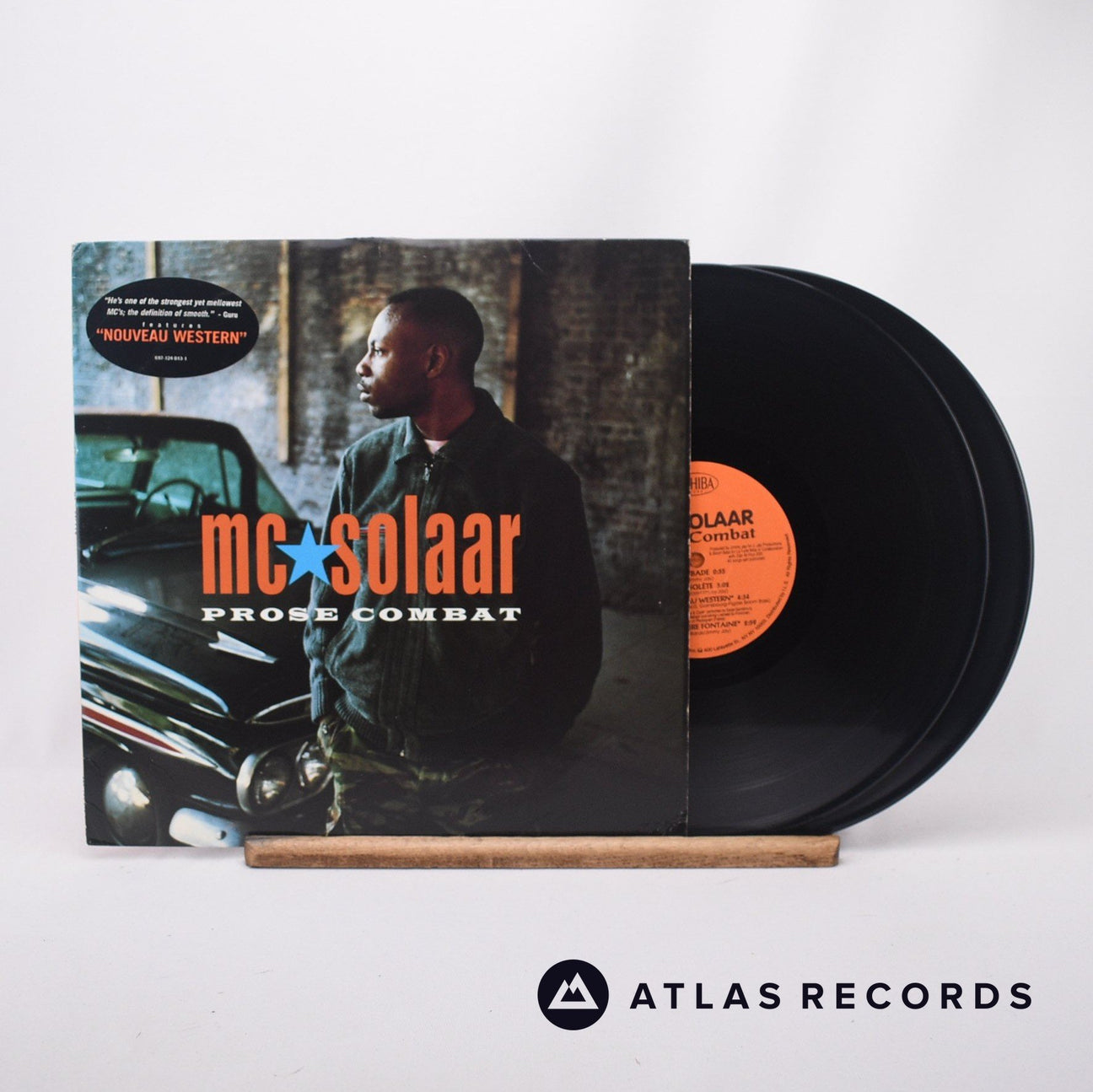 MC Solaar Prose Combat 2 x LP Vinyl Record - Front Cover & Record