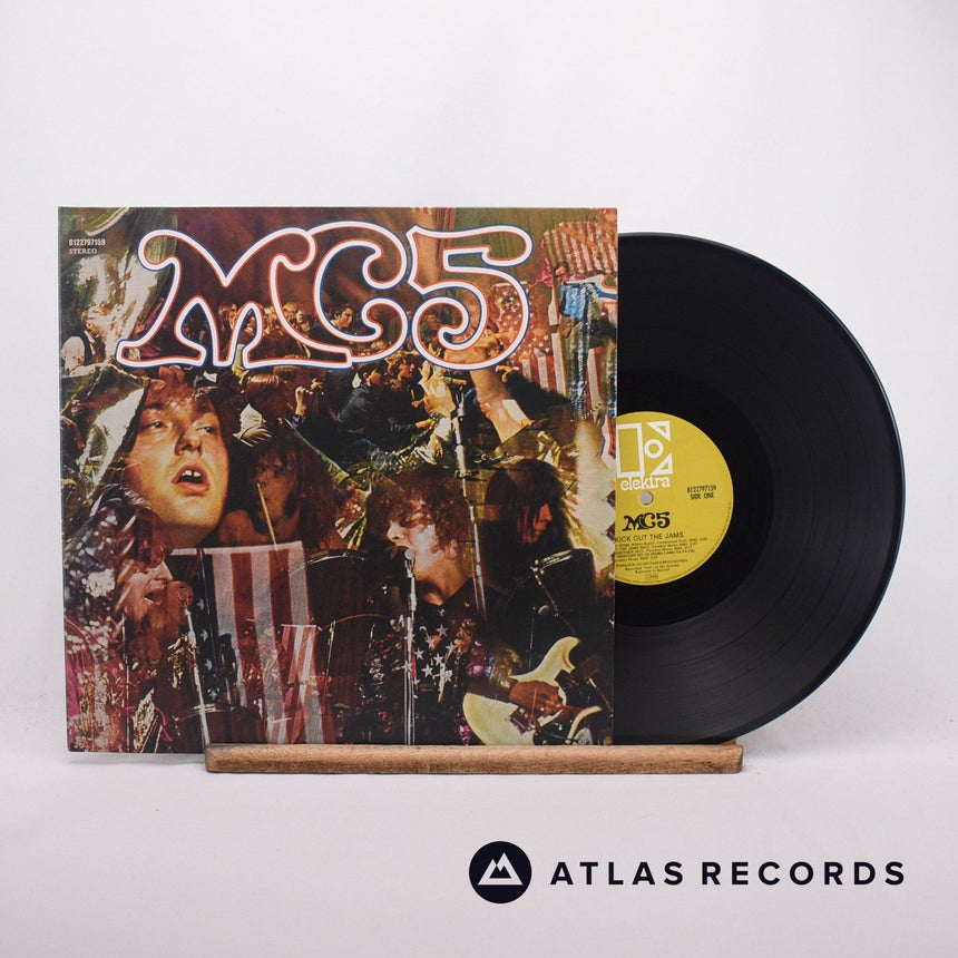 MC5 Kick Out The Jams LP Vinyl Record - Front Cover & Record