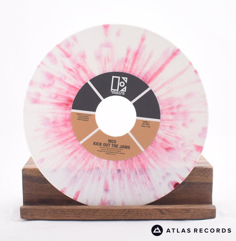 MC5 - Kick Out The Jams - Pink/White Splatter 7" Vinyl Record - NM/EX