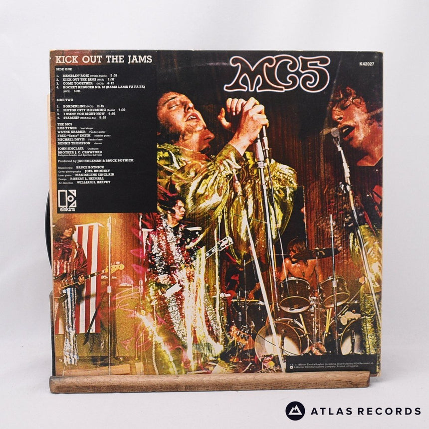 MC5 - Kick Out The Jams - Reissue Gatefold LP Vinyl Record - EX/EX