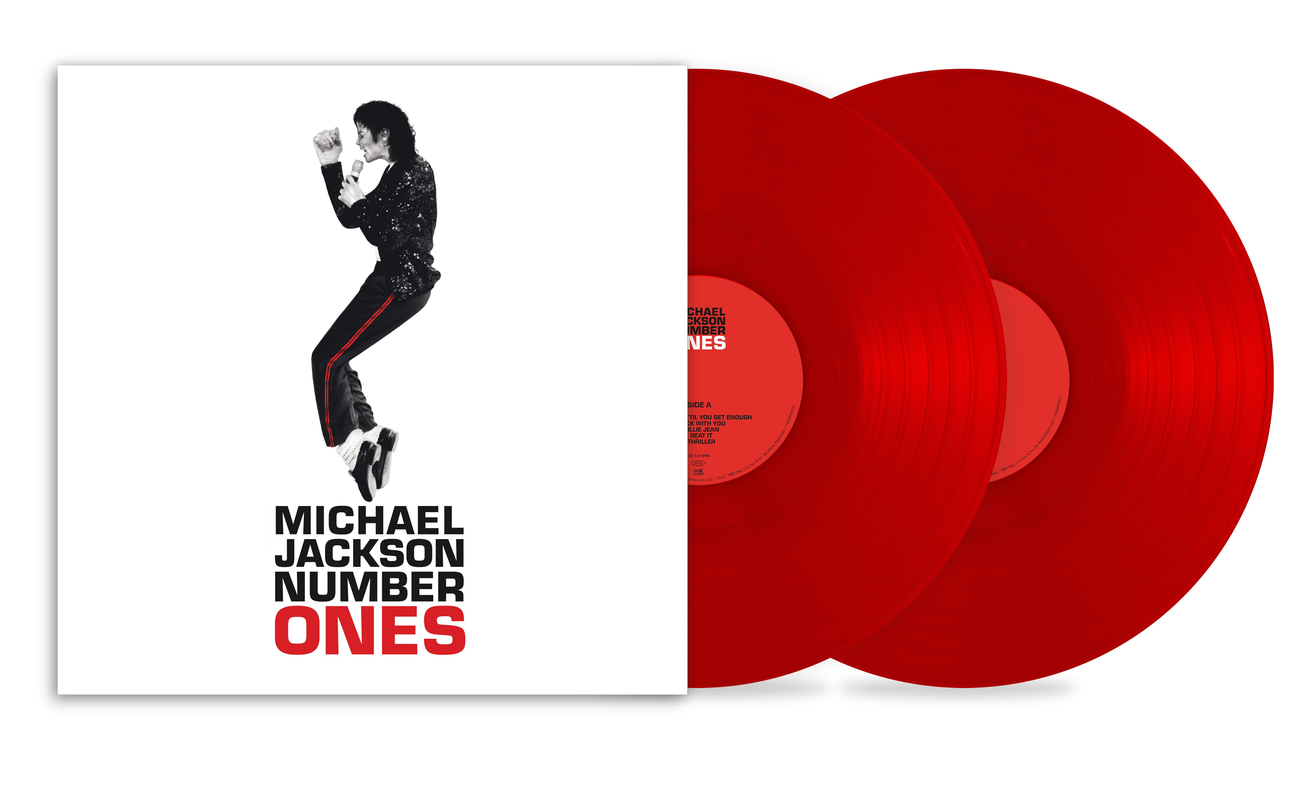 Michael Jackson - Number Ones - Double LP – Atlas Records