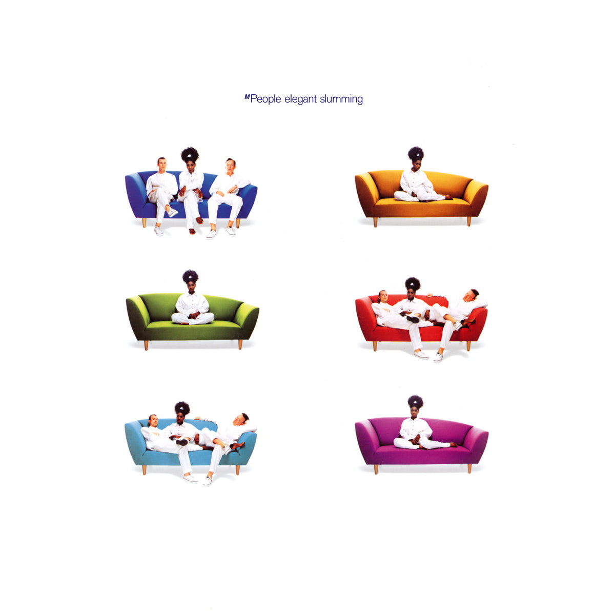 M People - Elegant Slumming - Transparent Double LP Vinyl Record