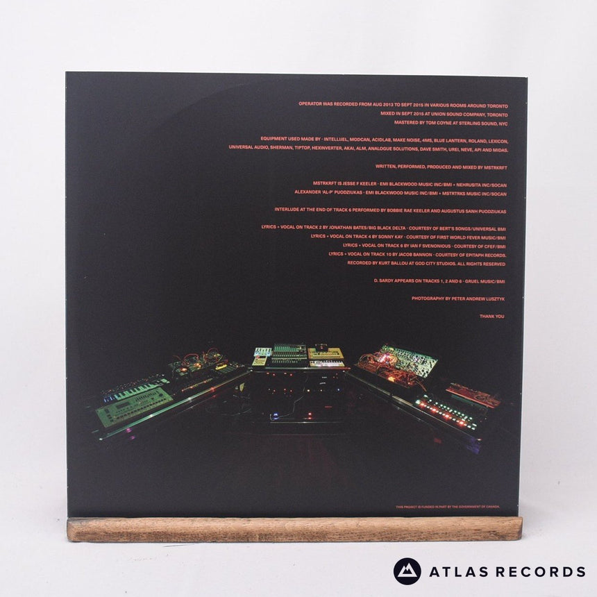 MSTRKRFT - Operator - White LP Vinyl Record - NM/NM