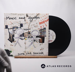 Macc & dgoHn Some Shit Saaink 2 x 12" Vinyl Record - Front Cover & Record