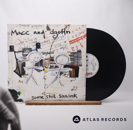 Macc & dgoHn Some Shit Saaink 2 x 12" Vinyl Record - Front Cover & Record