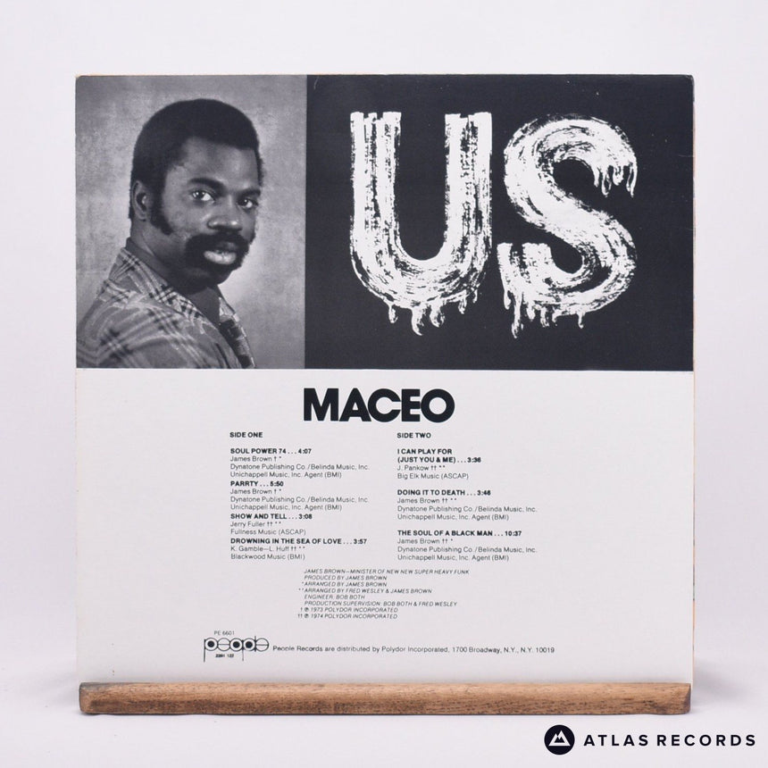 Maceo & The Macks - US - Reissue -A -B LP Vinyl Record - EX/VG+