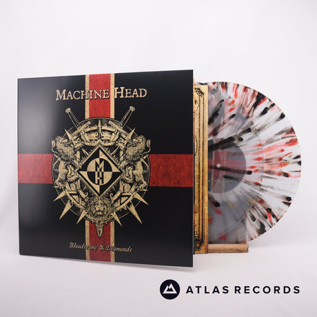 Machine Head Bloodstone & Diamonds 2 x LP Vinyl Record - Front Cover & Record